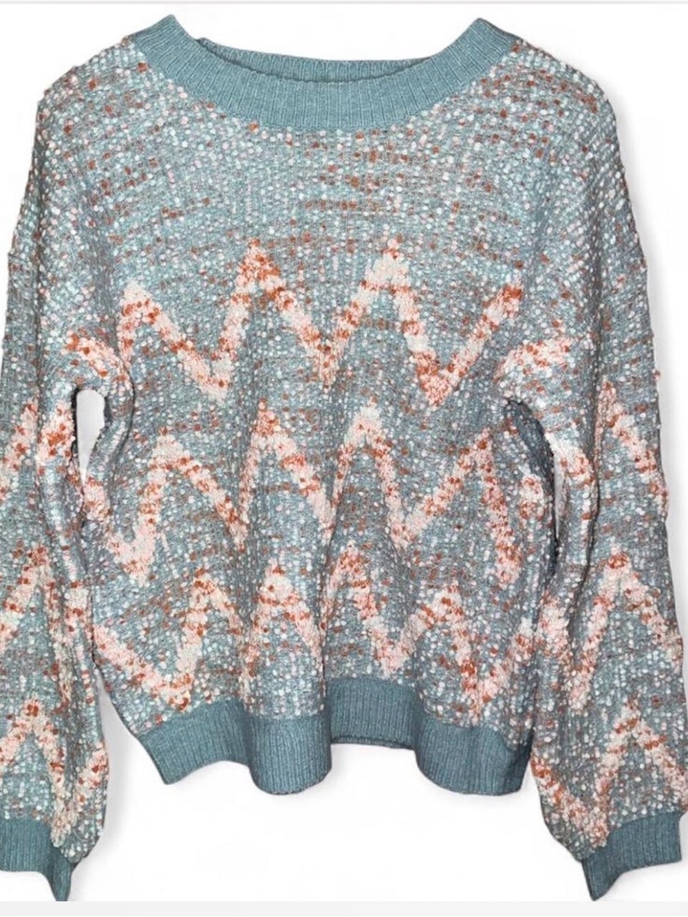 New with Tags Hem & Thread Popcorn Cozy Sweater
